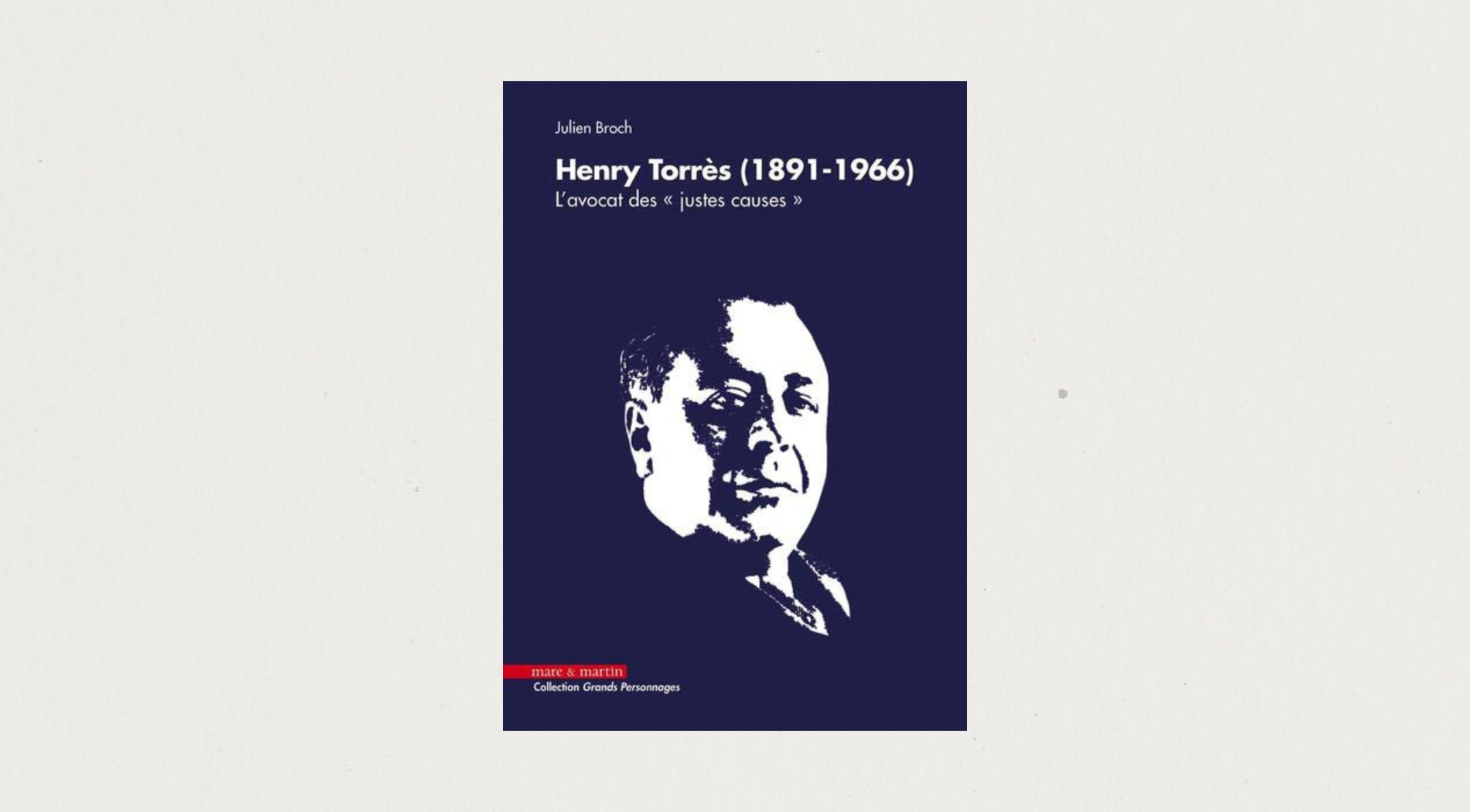 Illustration de l'article Henry Torrès (1891-1966) – L’avocat des “justes causes”